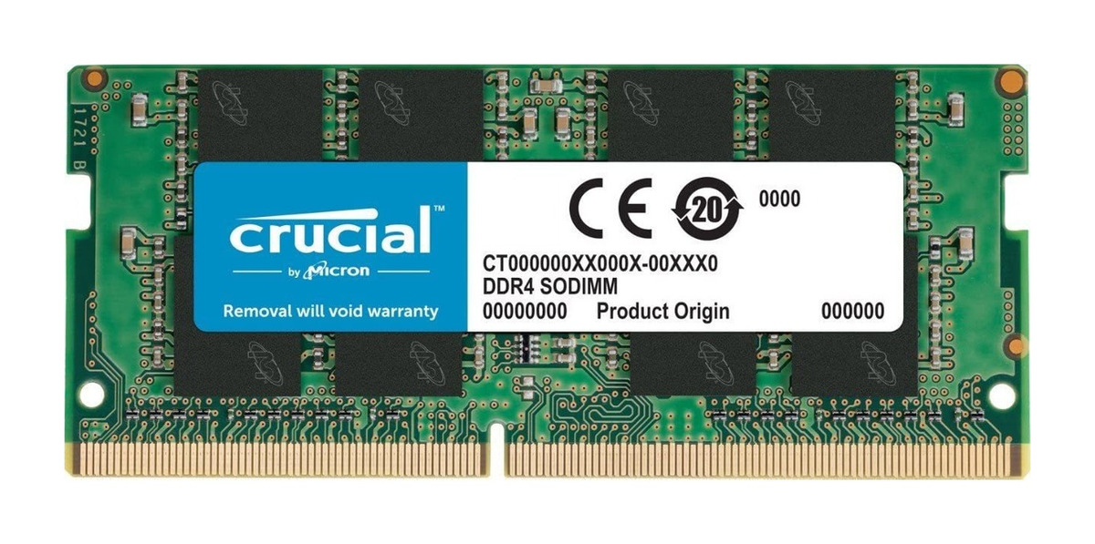 Memoria Crucial SODIMM 8 GB DDR4 3200 MHZ