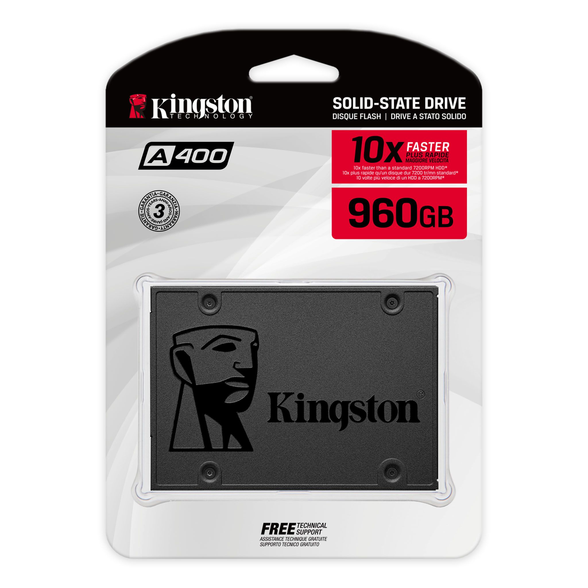 Disco sólido Kingston SSD A400 960GB